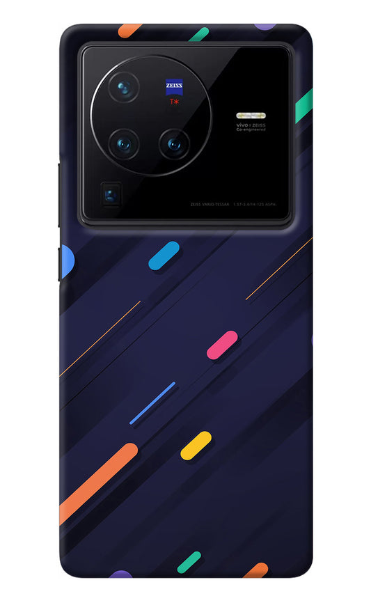 Abstract Design Vivo X80 Pro Back Cover