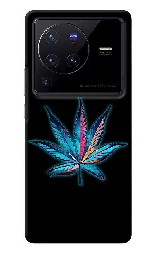 Weed Vivo X80 Pro Back Cover