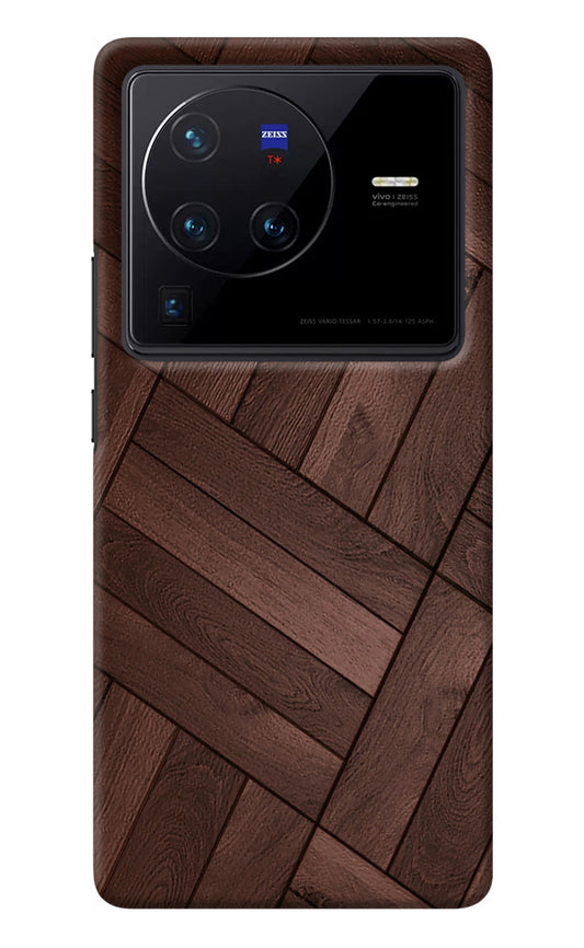 Wooden Texture Design Vivo X80 Pro Back Cover