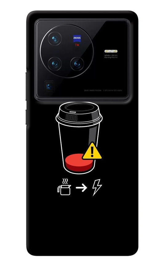 Coffee Vivo X80 Pro Back Cover