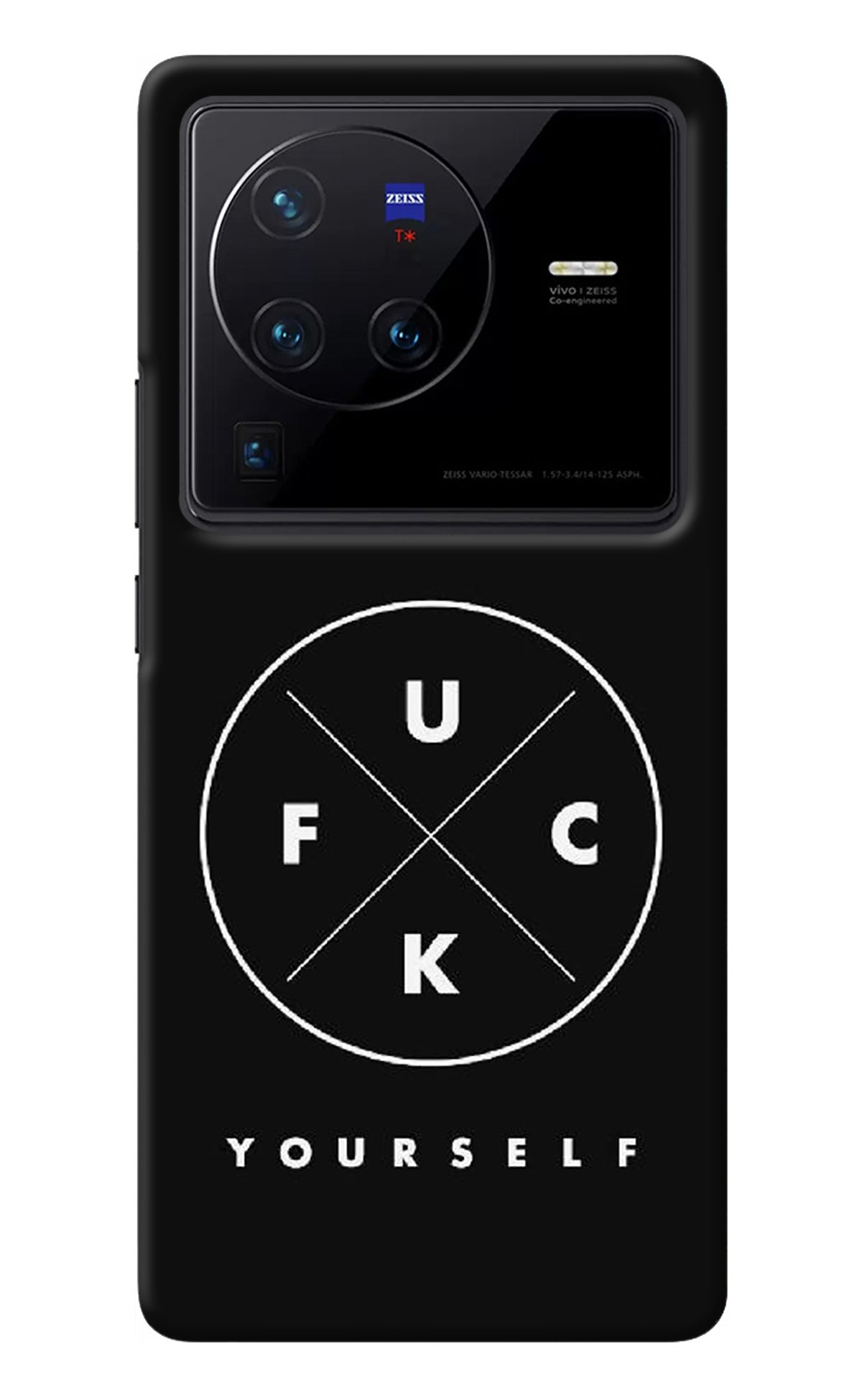 Go Fuck Yourself Vivo X80 Pro Back Cover