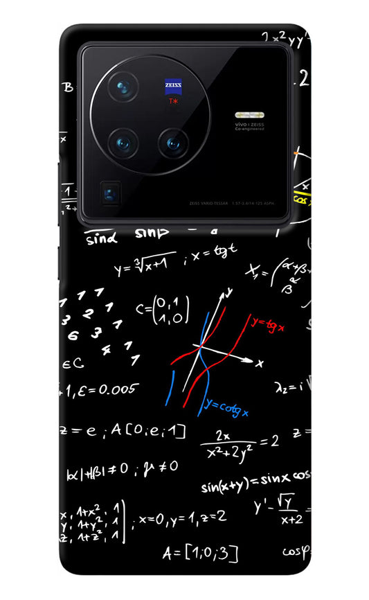 Mathematics Formula Vivo X80 Pro Back Cover