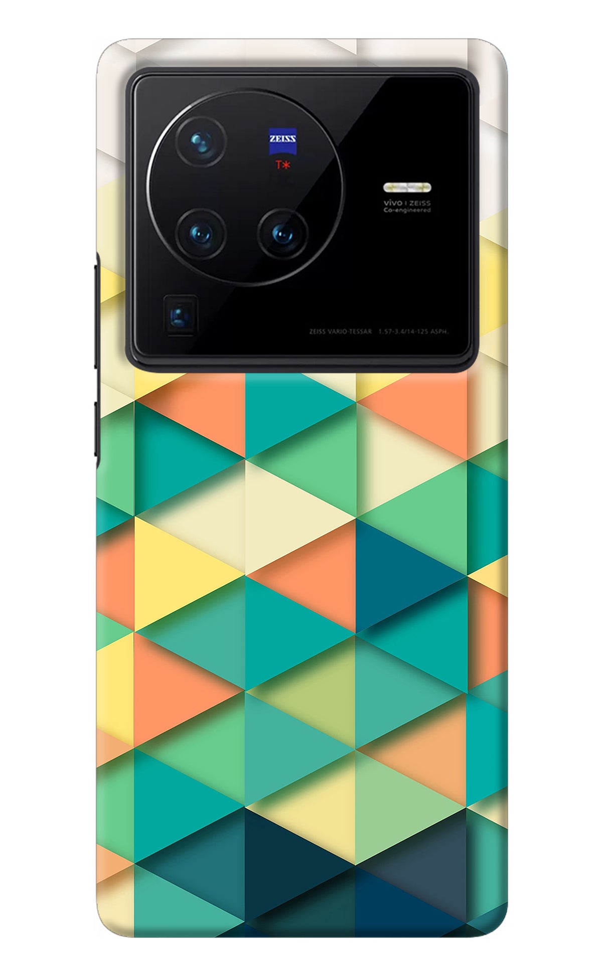 Abstract Vivo X80 Pro Back Cover