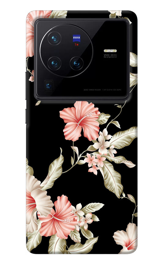 Flowers Vivo X80 Pro Back Cover