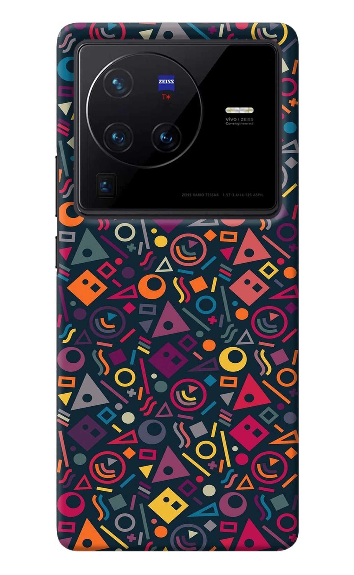 Geometric Abstract Vivo X80 Pro Back Cover