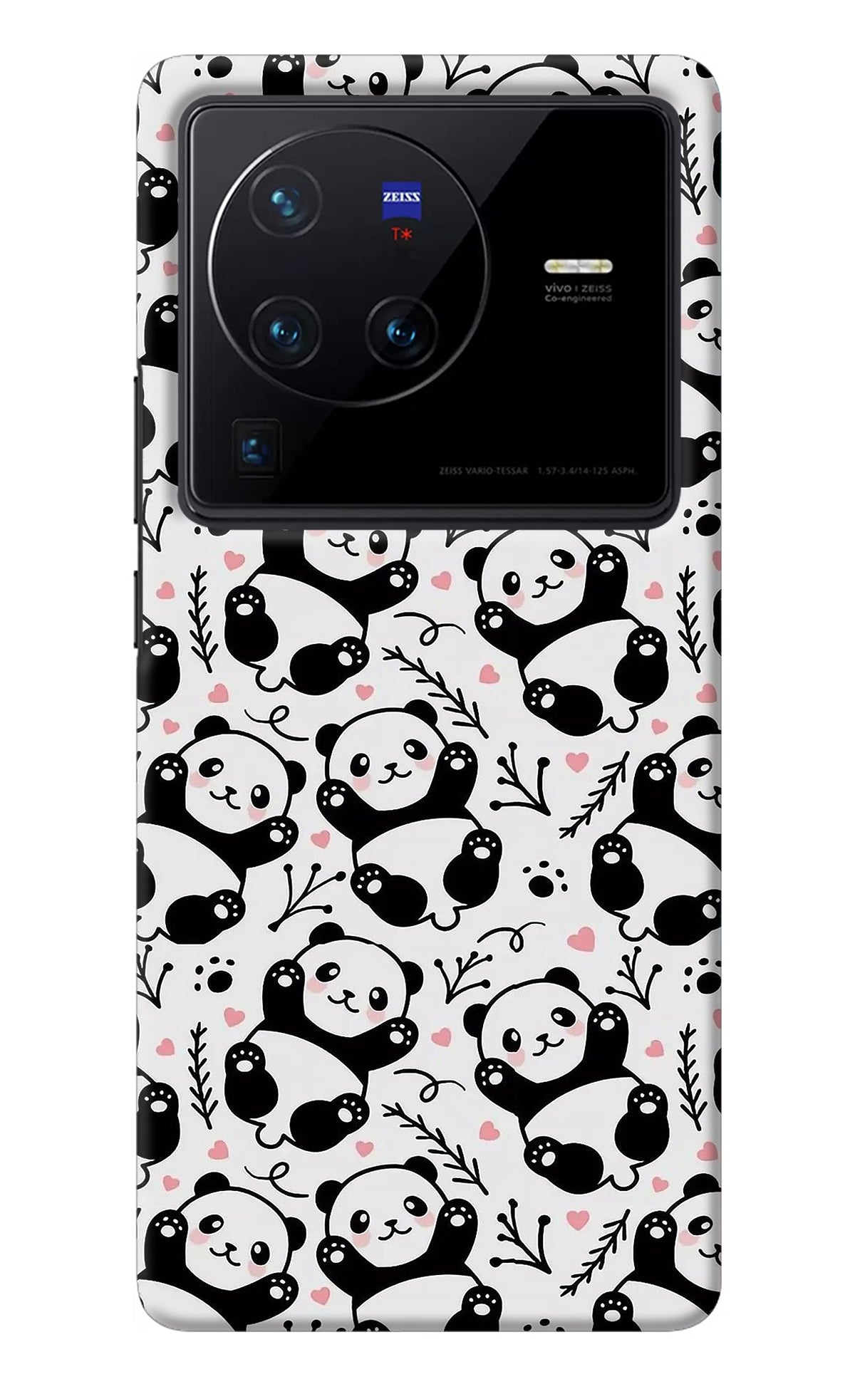 Cute Panda Vivo X80 Pro Back Cover