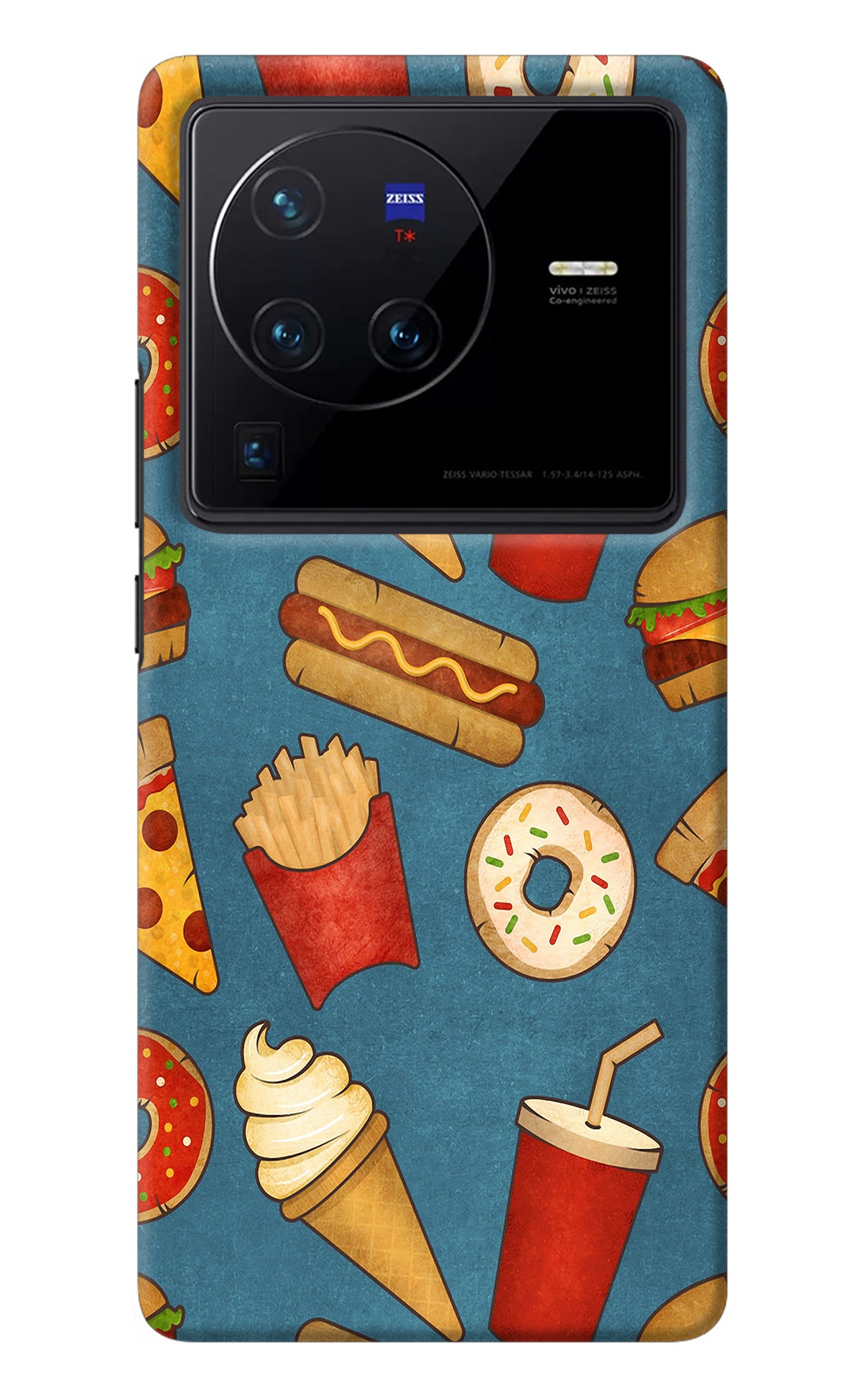 Foodie Vivo X80 Pro Back Cover