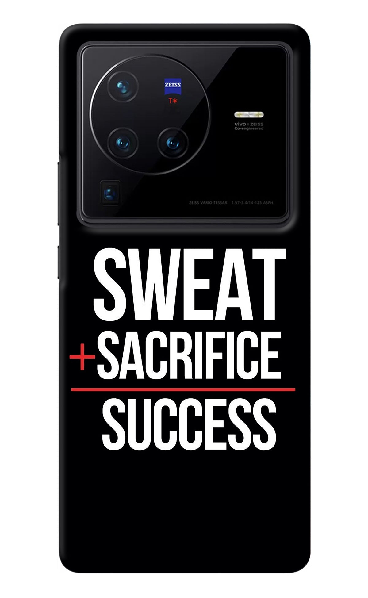 Sweat Sacrifice Success Vivo X80 Pro Back Cover