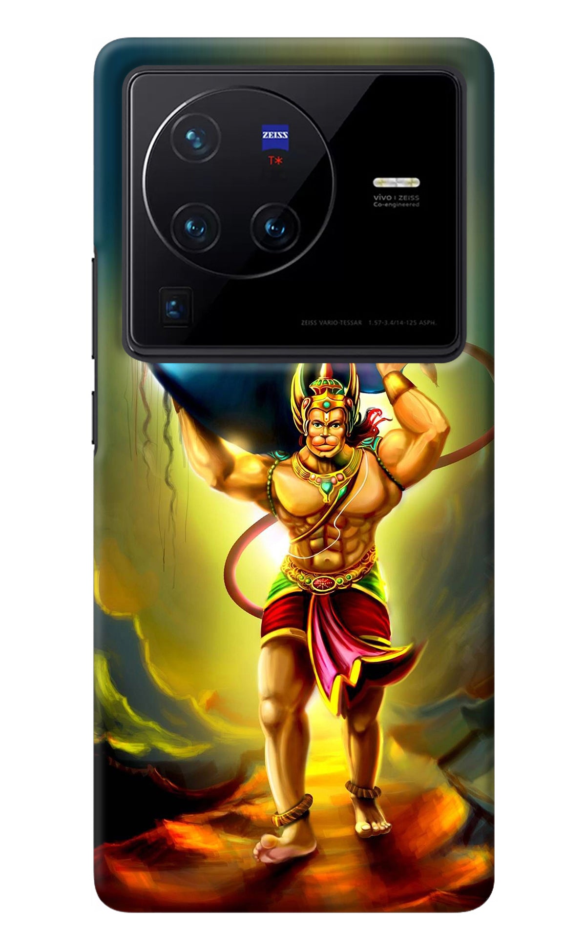 Lord Hanuman Vivo X80 Pro Back Cover