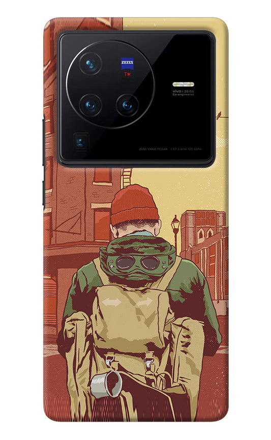 Adventurous Vivo X80 Pro Back Cover