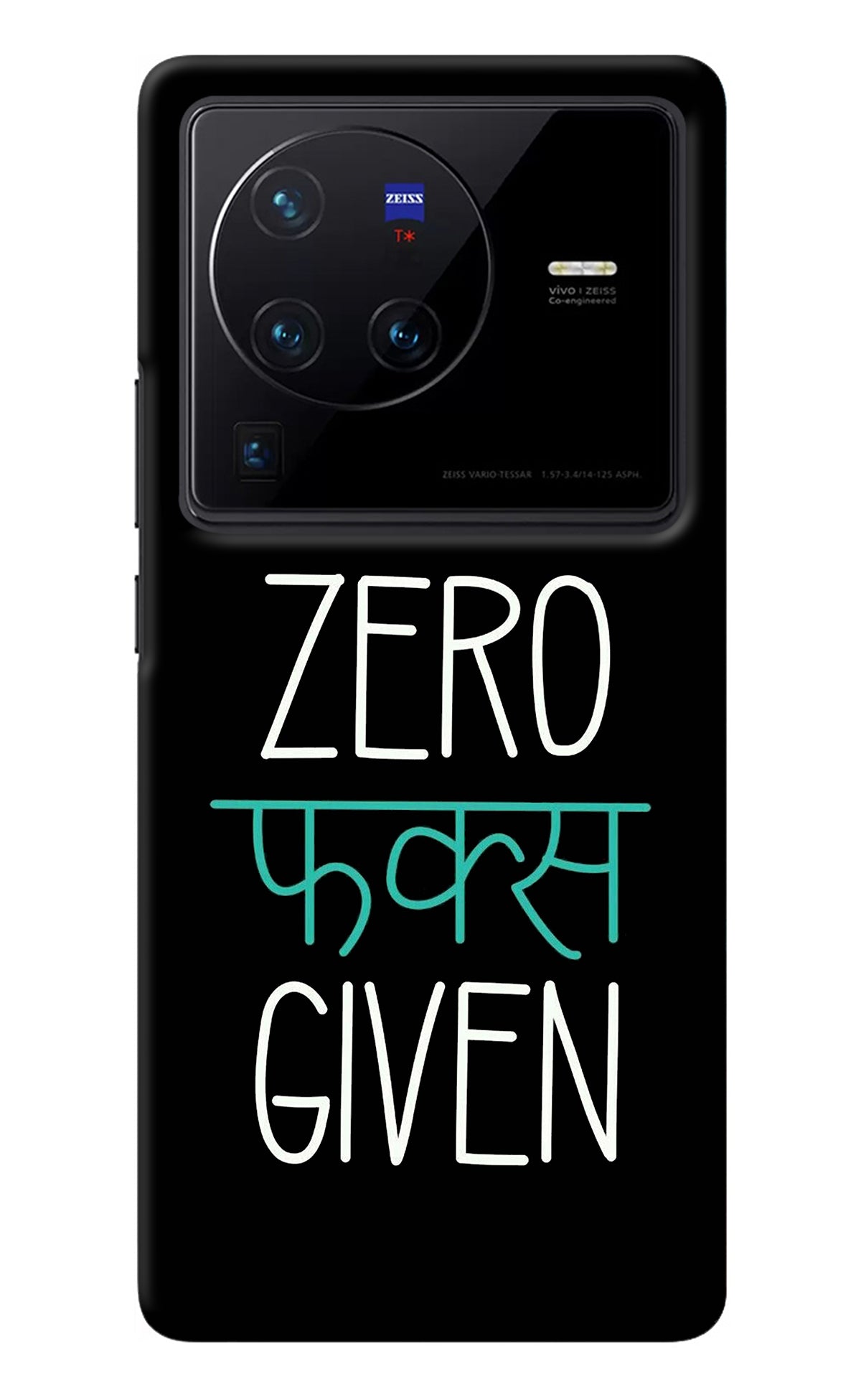 Zero Fucks Given Vivo X80 Pro Back Cover