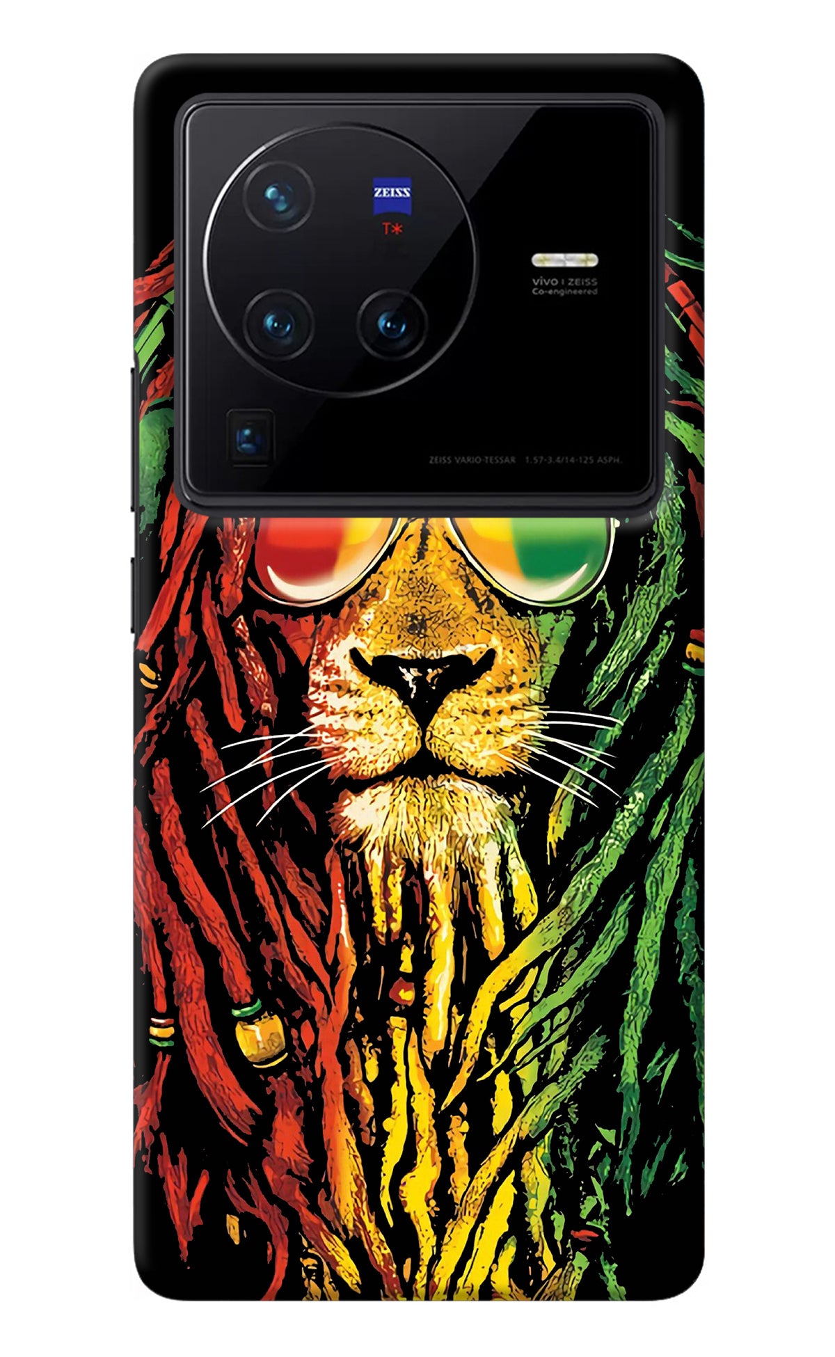 Rasta Lion Vivo X80 Pro Back Cover