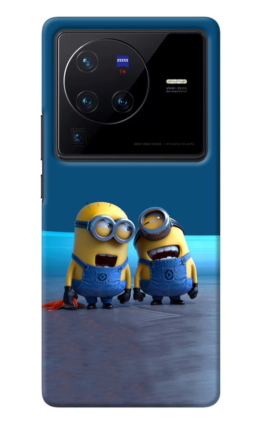 Minion Laughing Vivo X80 Pro Back Cover