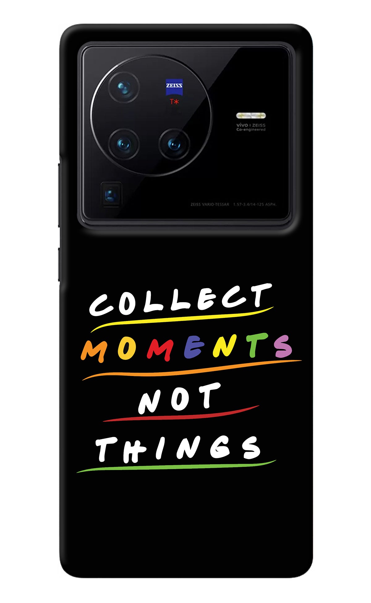 Collect Moments Not Things Vivo X80 Pro Back Cover