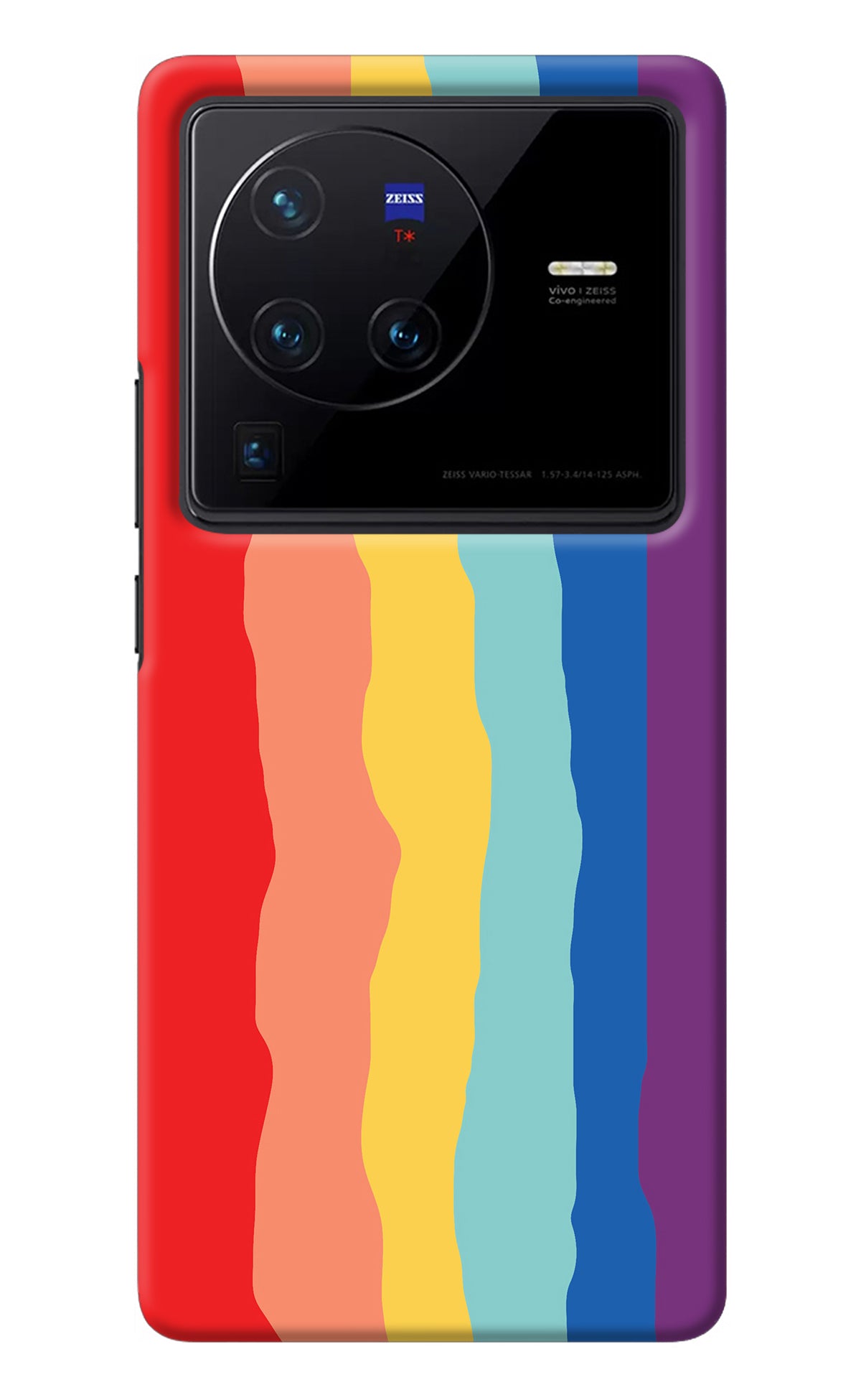 Rainbow Vivo X80 Pro Back Cover