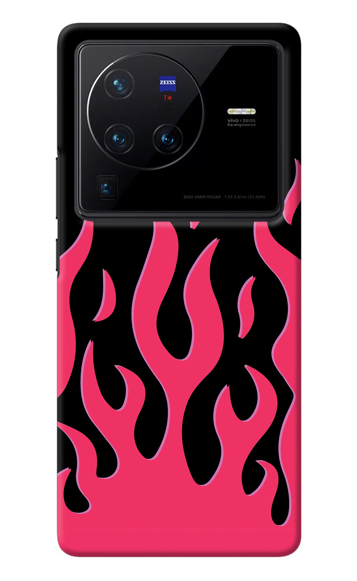 Fire Flames Vivo X80 Pro Back Cover