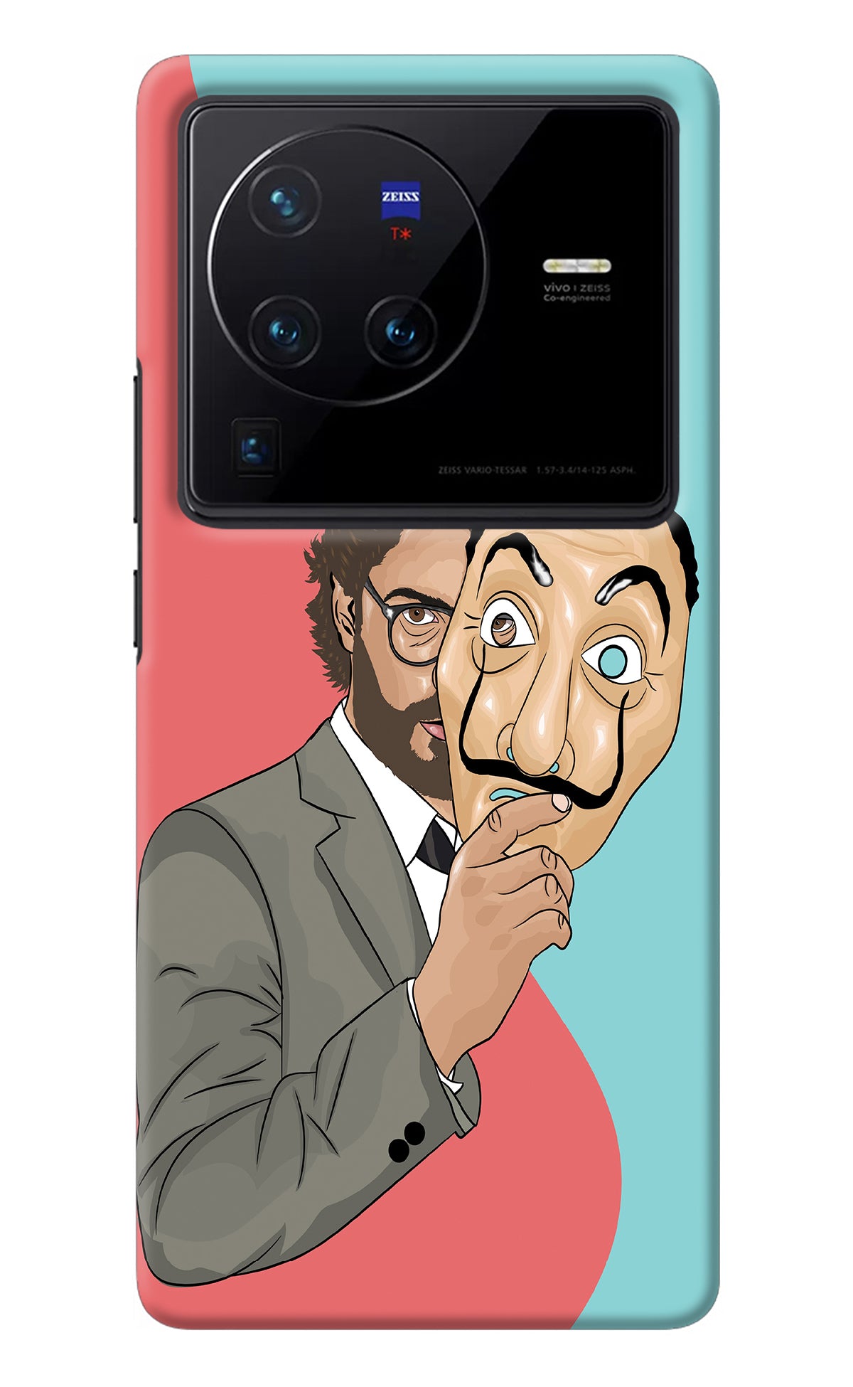 Professor Vivo X80 Pro Back Cover