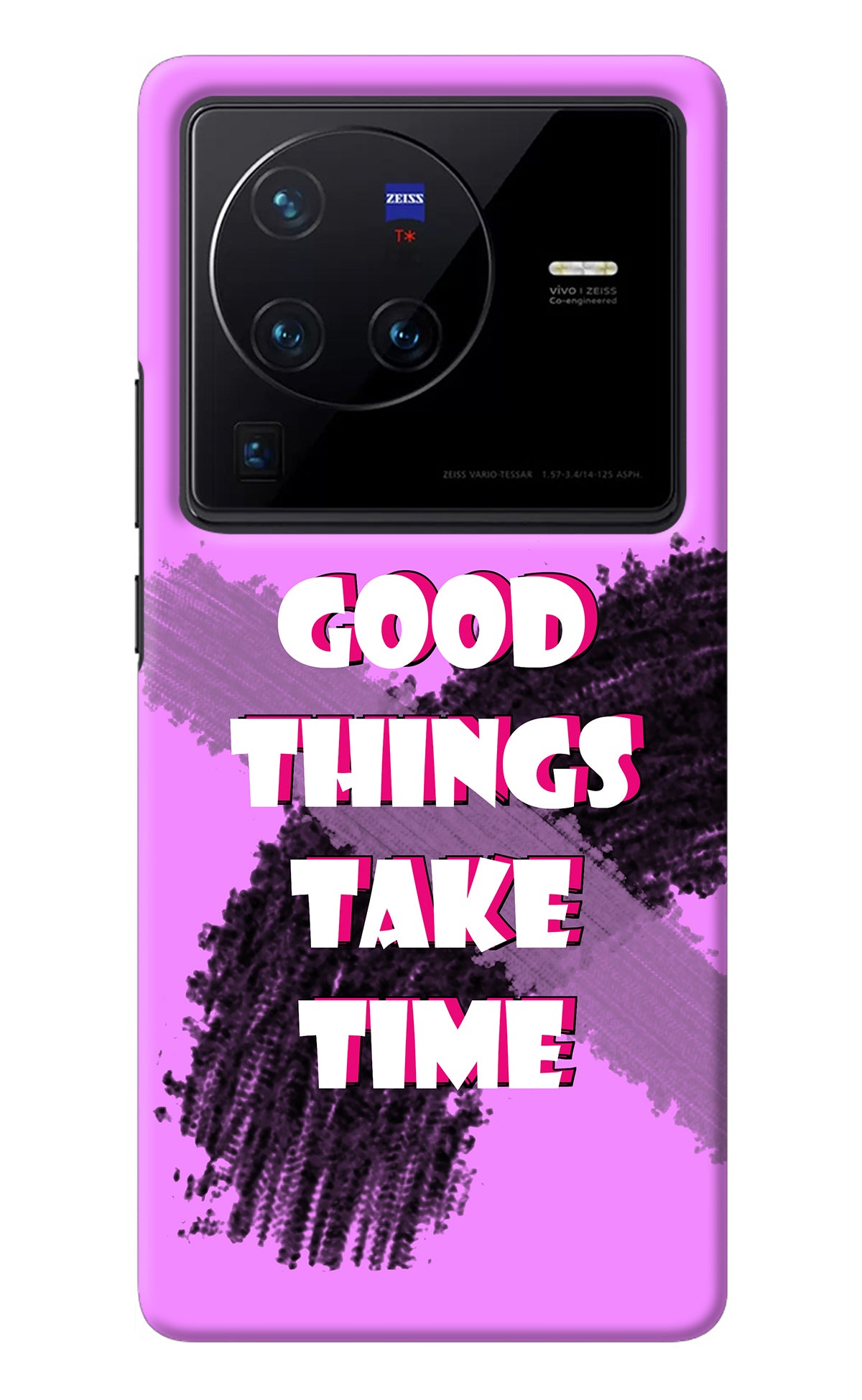 Good Things Take Time Vivo X80 Pro Back Cover