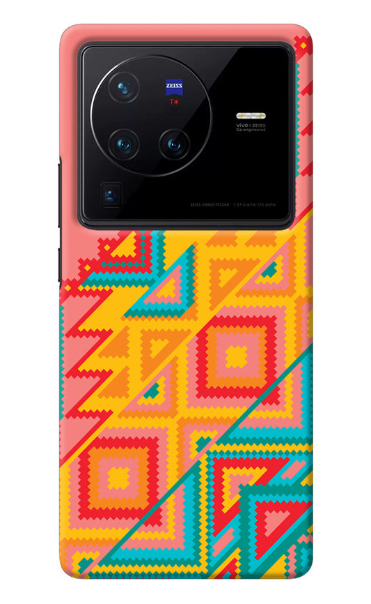 Aztec Tribal Vivo X80 Pro Back Cover