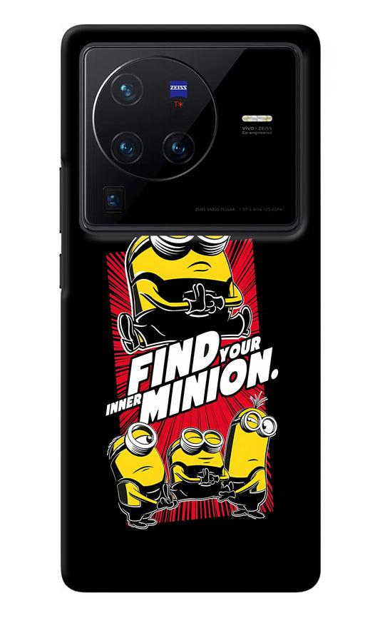 Find your inner Minion Vivo X80 Pro Back Cover