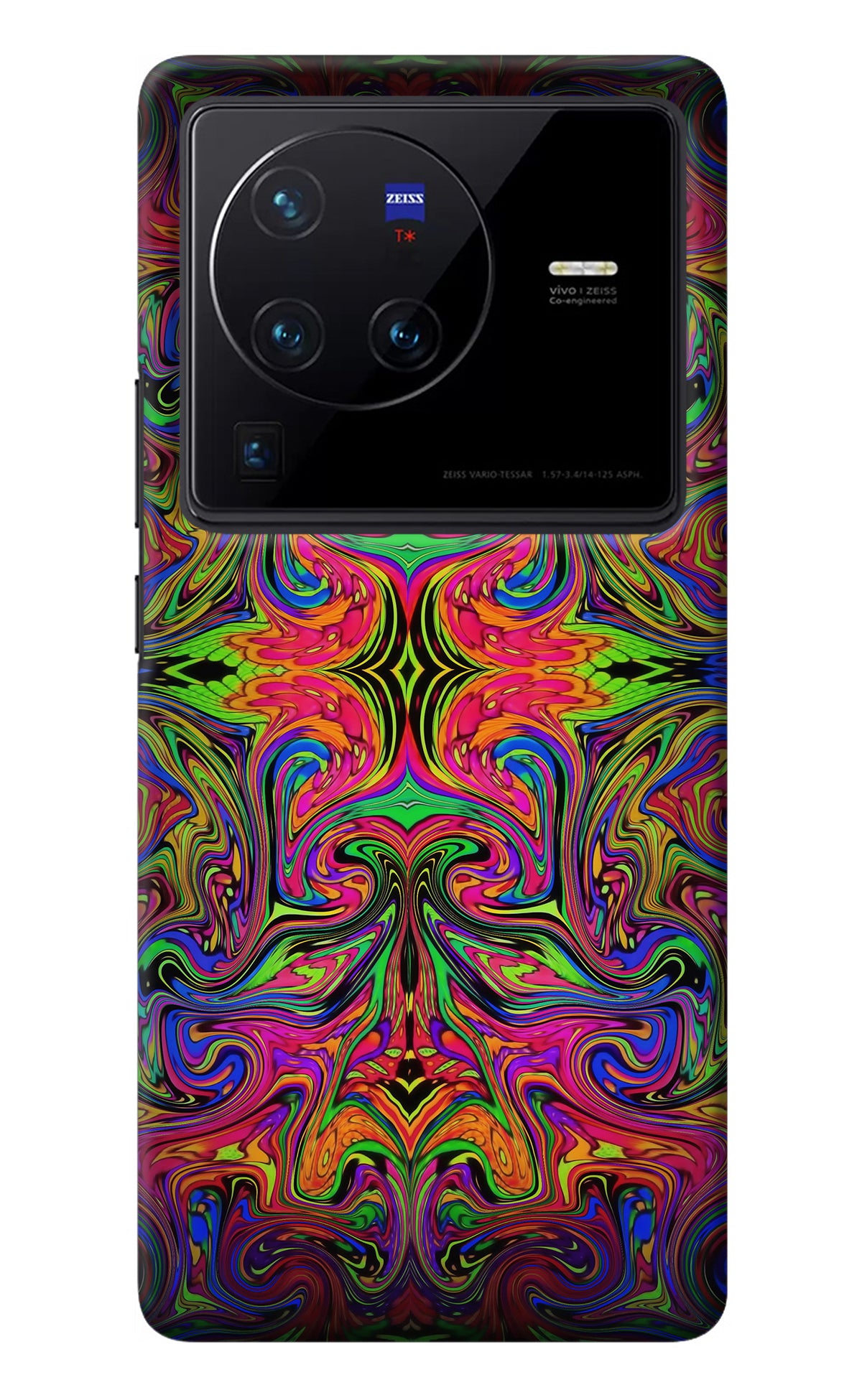 Psychedelic Art Vivo X80 Pro Back Cover