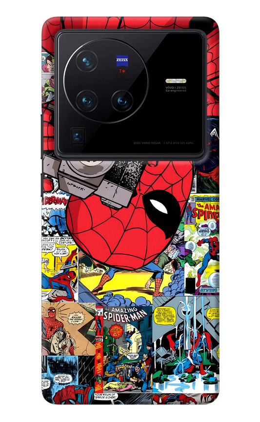 Spider Man Vivo X80 Pro Back Cover