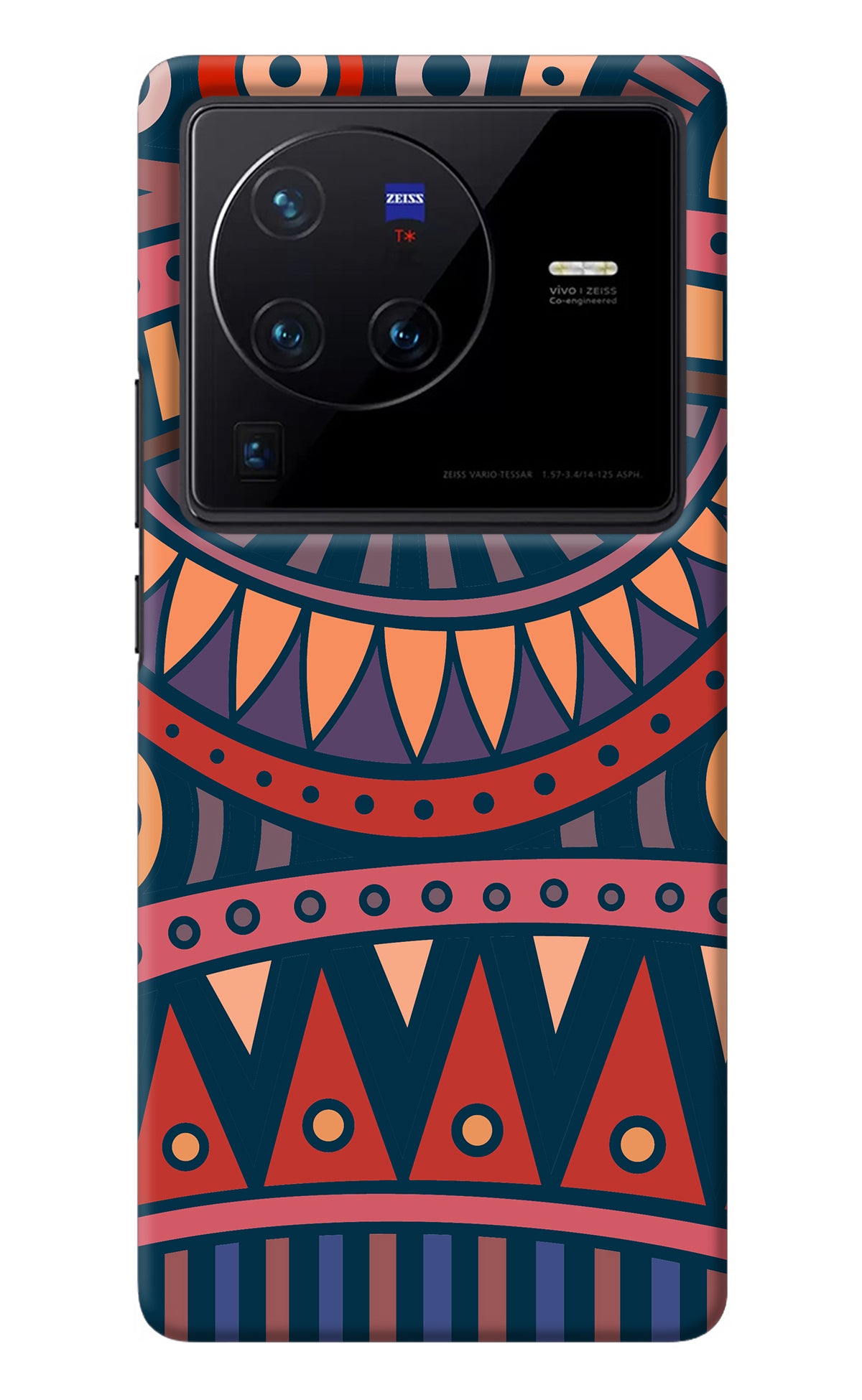 African Culture Design Vivo X80 Pro Back Cover