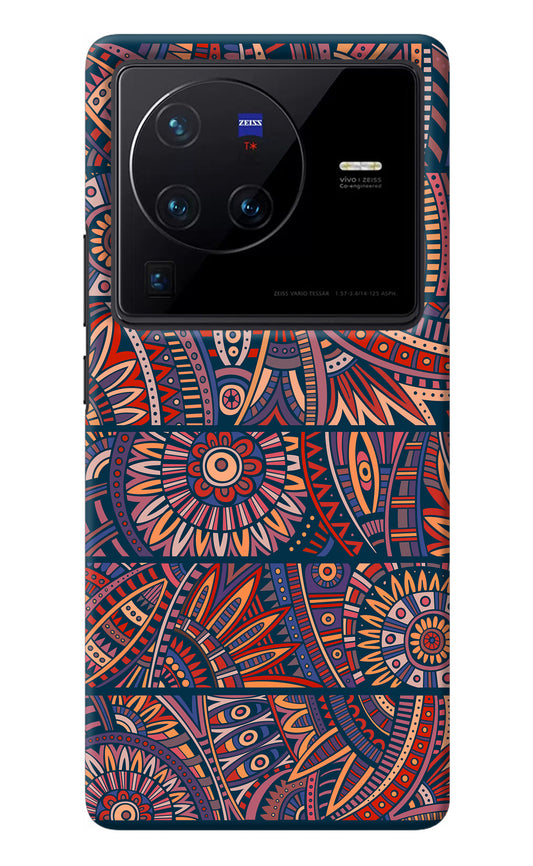 African Culture Design Vivo X80 Pro Back Cover