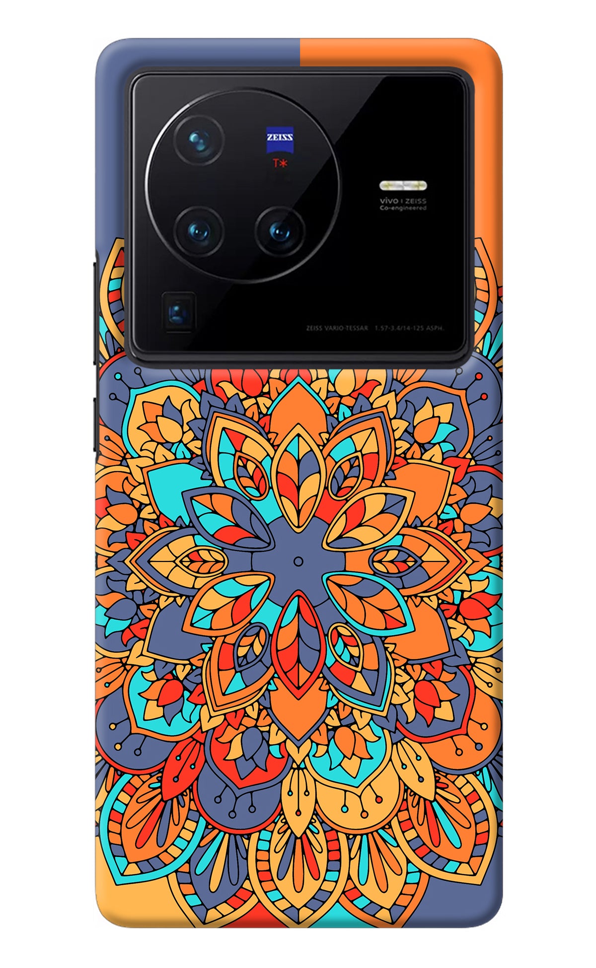 Color Mandala Vivo X80 Pro Back Cover