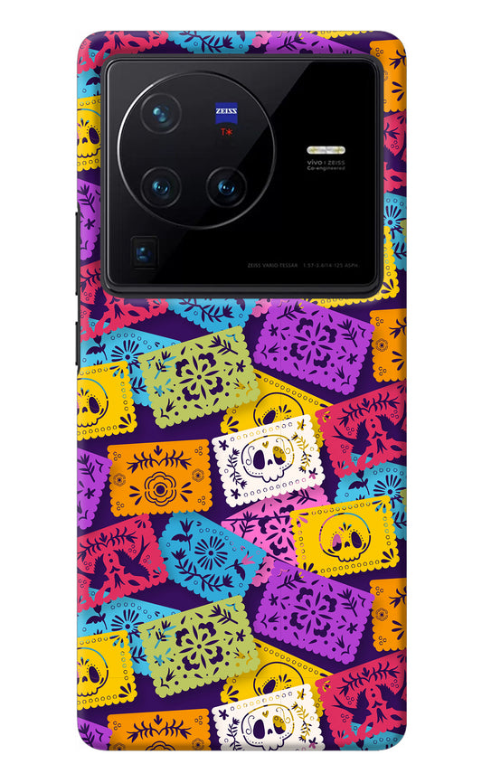 Mexican Pattern Vivo X80 Pro Back Cover