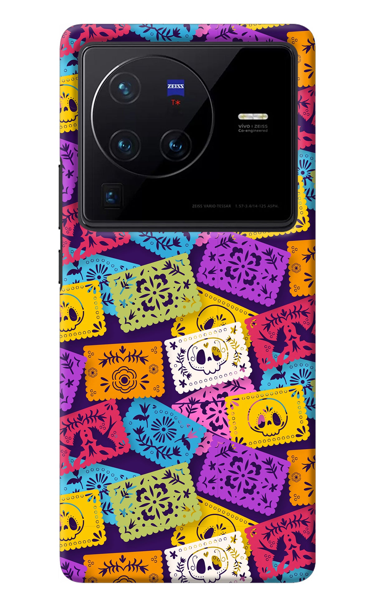 Mexican Pattern Vivo X80 Pro Back Cover