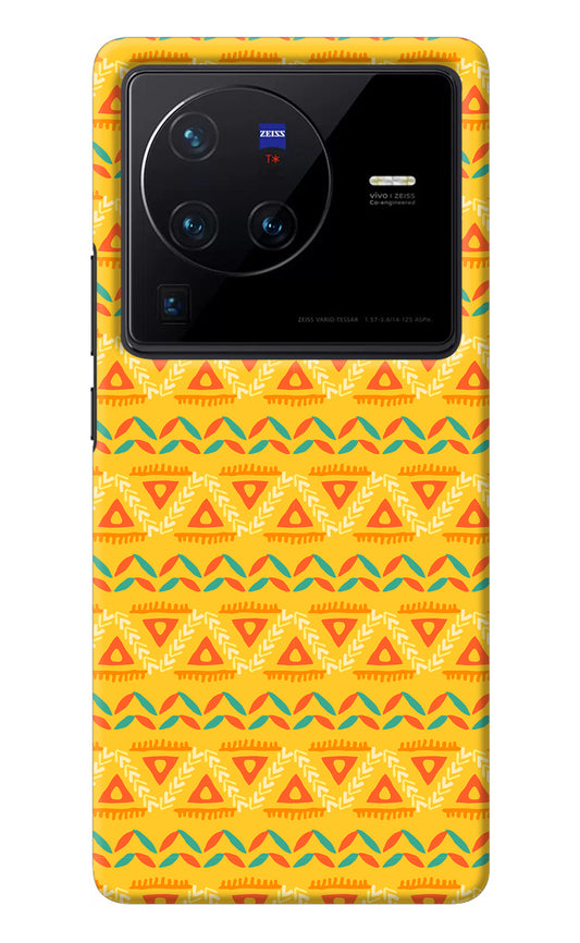 Tribal Pattern Vivo X80 Pro Back Cover
