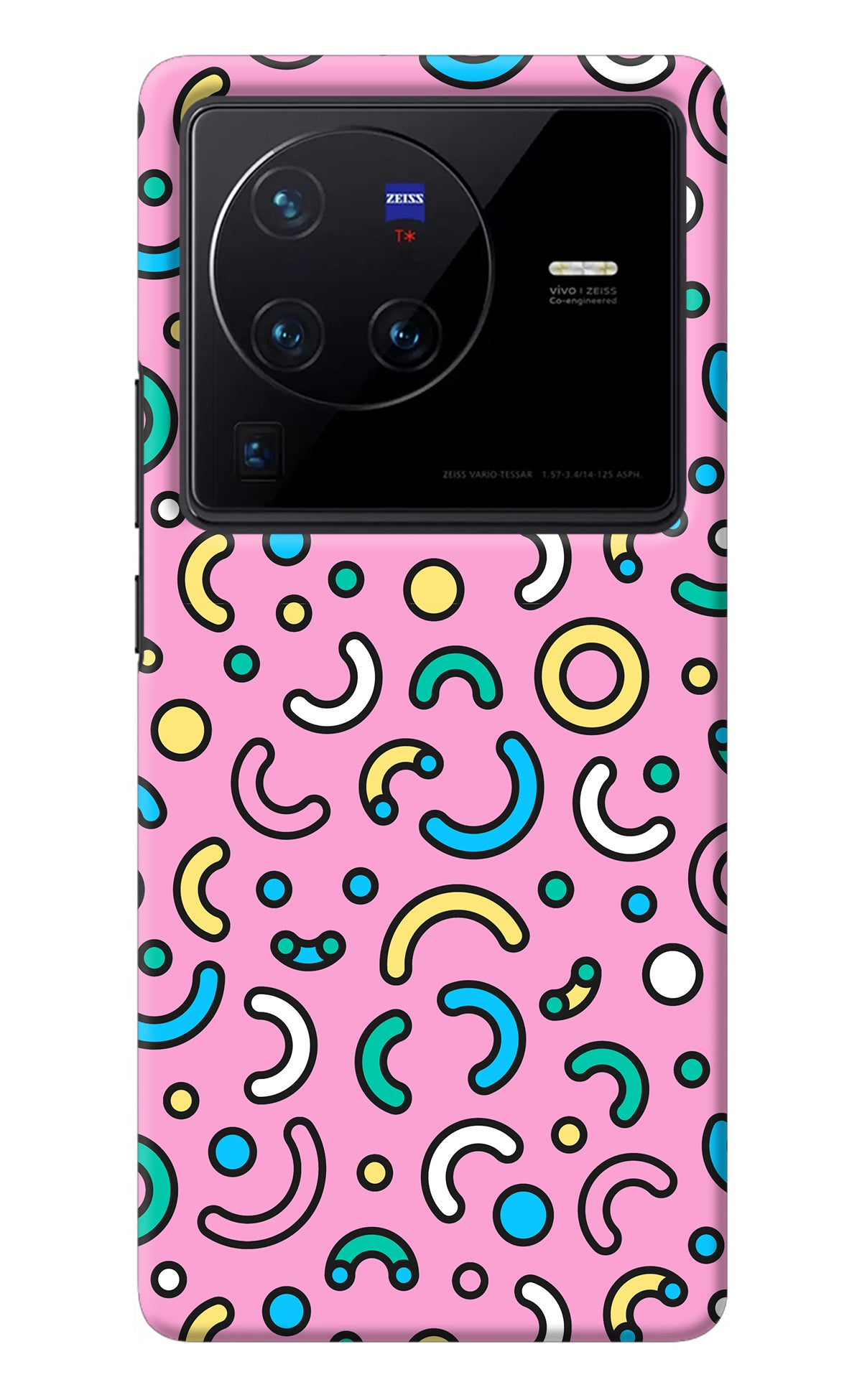 Memphis Design Vivo X80 Pro Back Cover