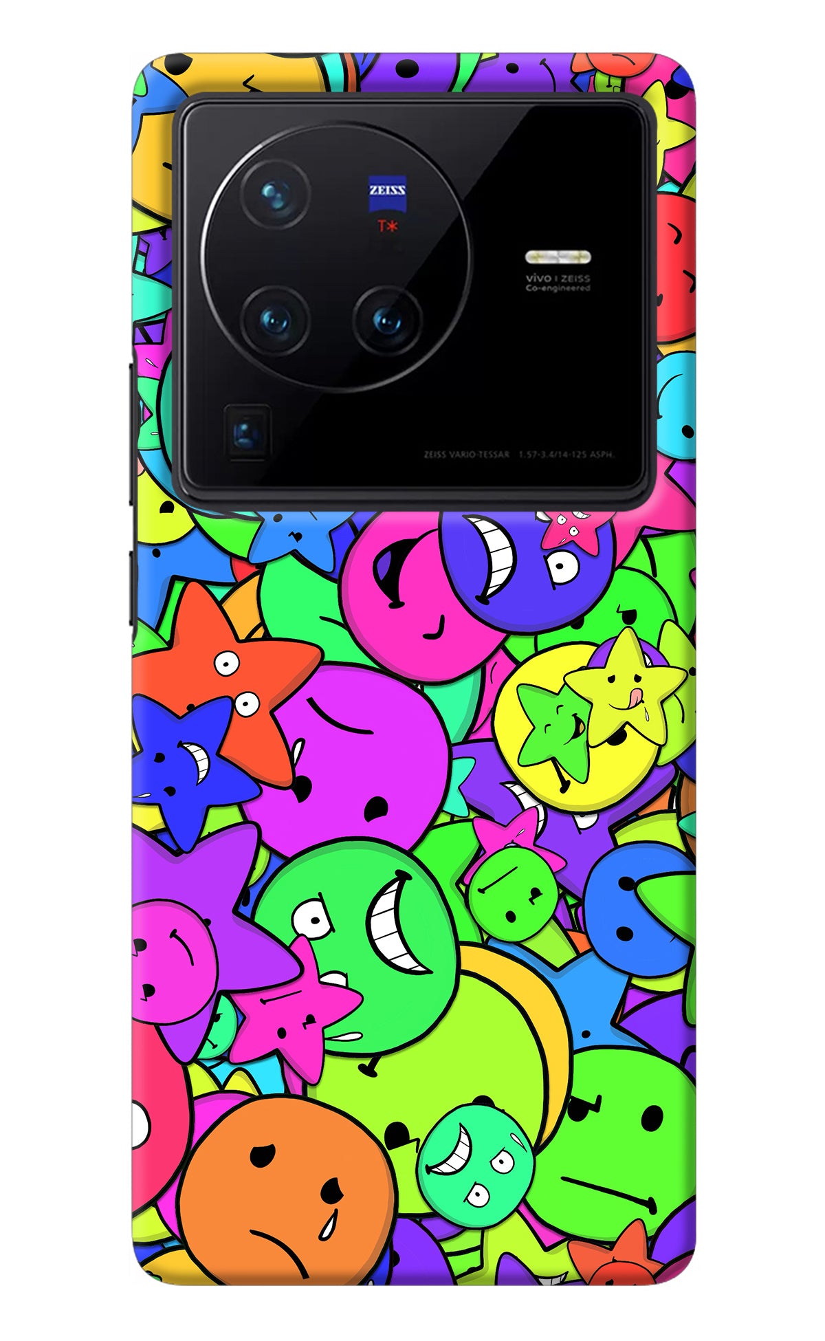 Fun Doodle Vivo X80 Pro Back Cover