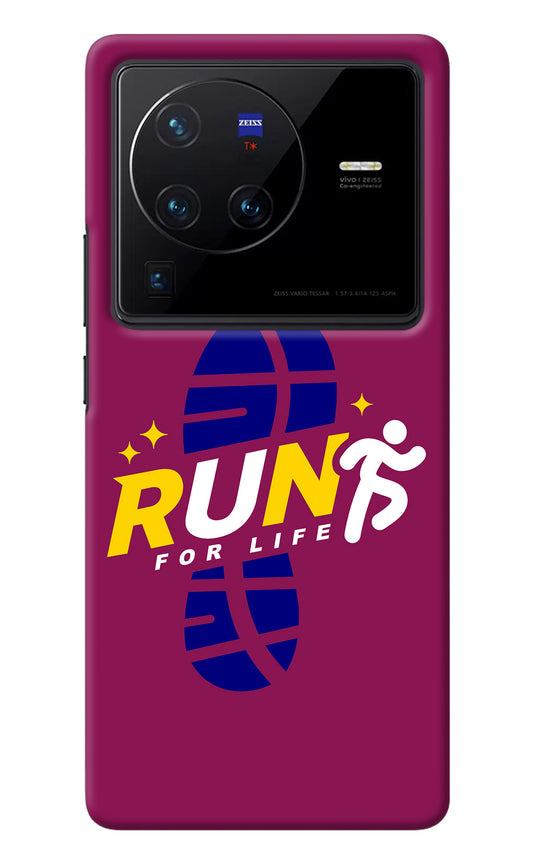 Run for Life Vivo X80 Pro Back Cover