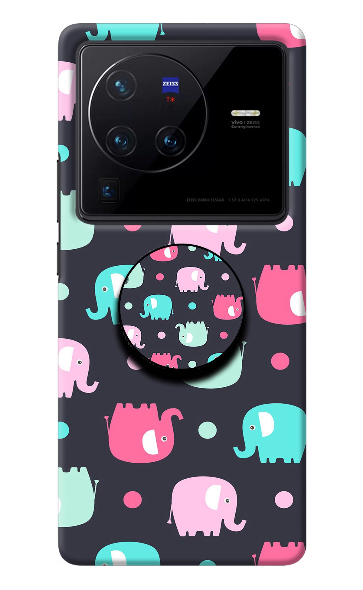 Baby Elephants Vivo X80 Pro Pop Case