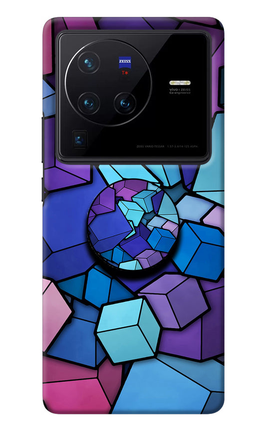 Cubic Abstract Vivo X80 Pro Pop Case