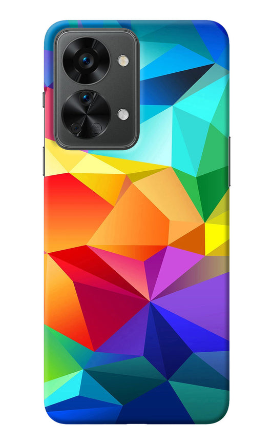 Abstract Pattern OnePlus Nord 2T 5G Back Cover