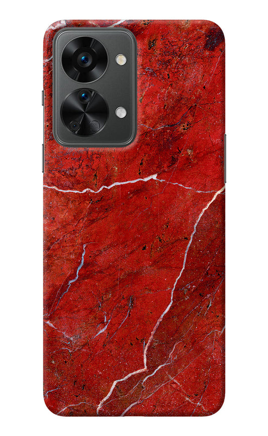 Red Marble Design OnePlus Nord 2T 5G Back Cover