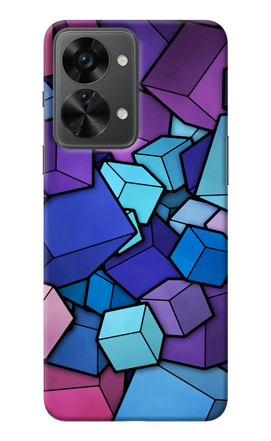 Cubic Abstract OnePlus Nord 2T 5G Back Cover
