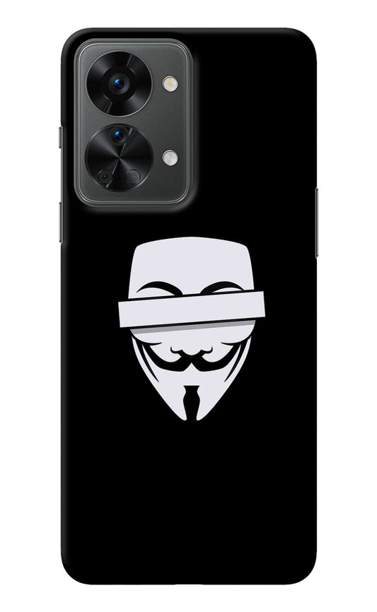 Anonymous Face OnePlus Nord 2T 5G Back Cover