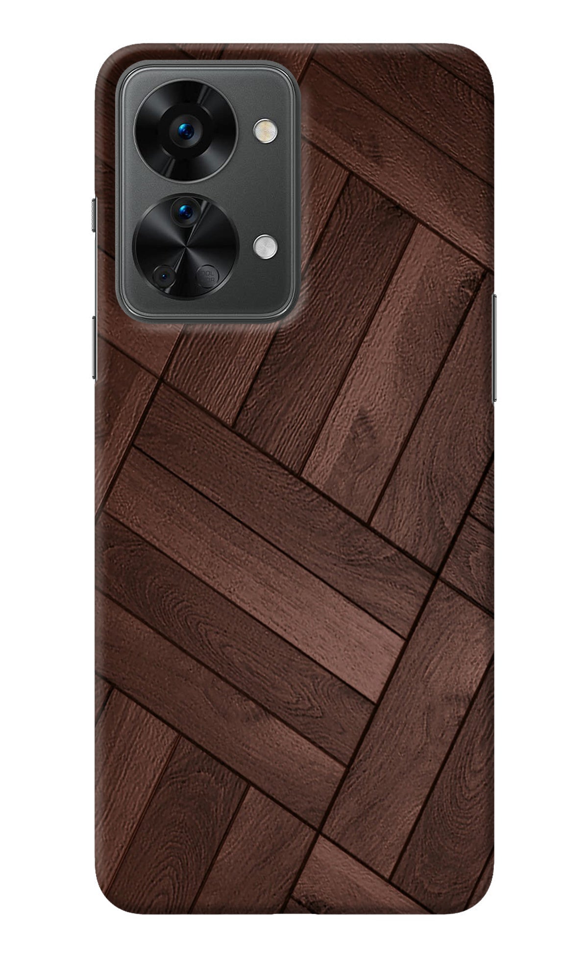 Wooden Texture Design OnePlus Nord 2T 5G Back Cover