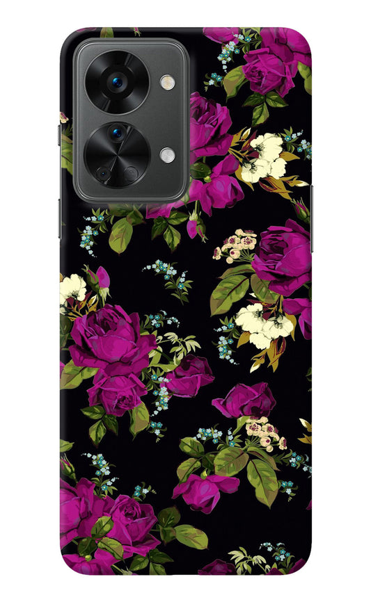 Flowers OnePlus Nord 2T 5G Back Cover