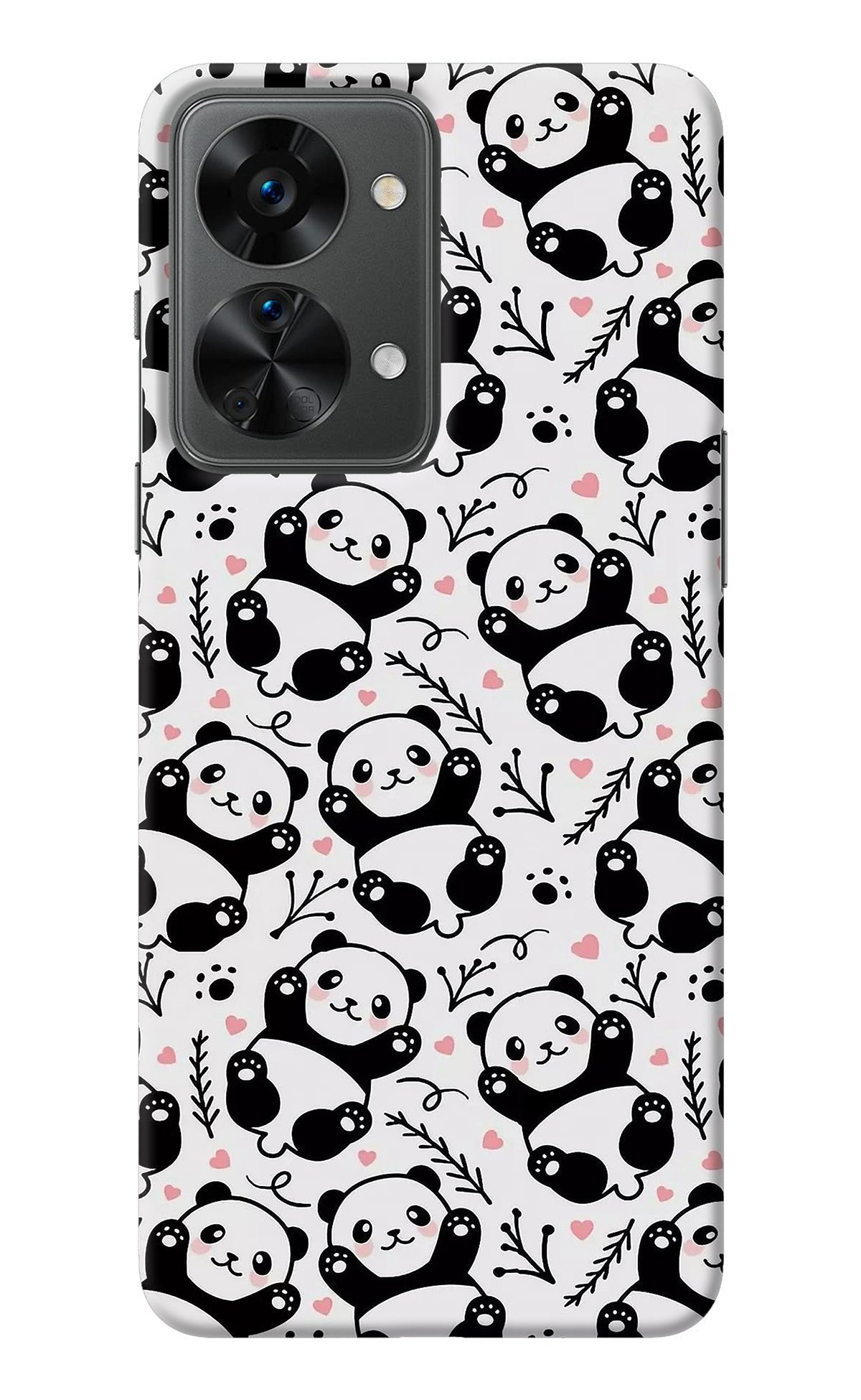 Cute Panda OnePlus Nord 2T 5G Back Cover