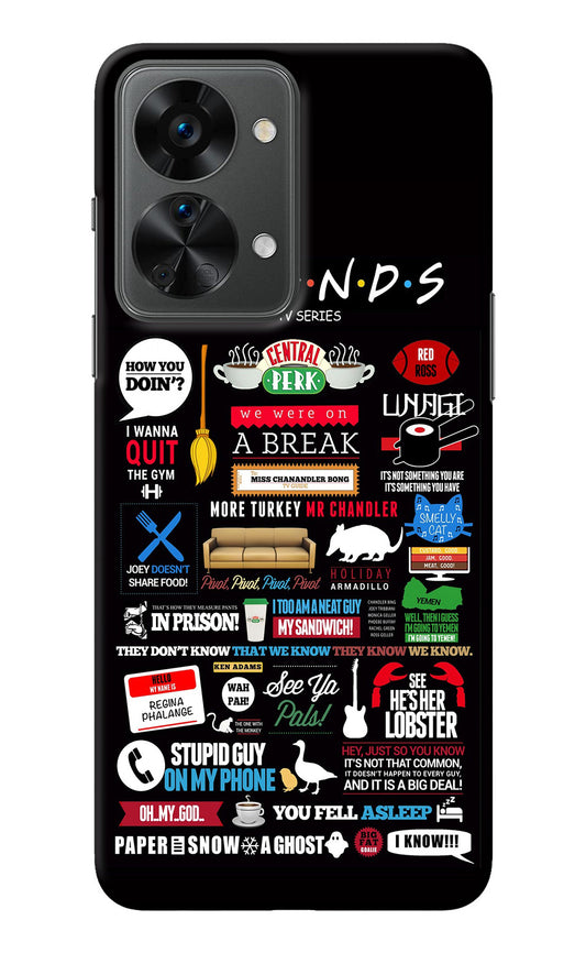 FRIENDS OnePlus Nord 2T 5G Back Cover