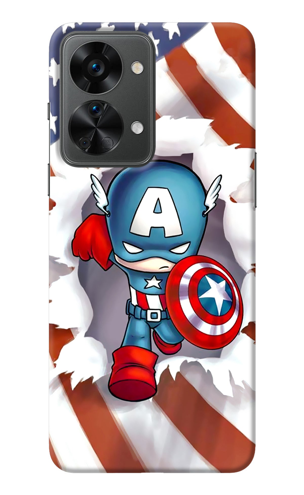 Captain America OnePlus Nord 2T 5G Back Cover