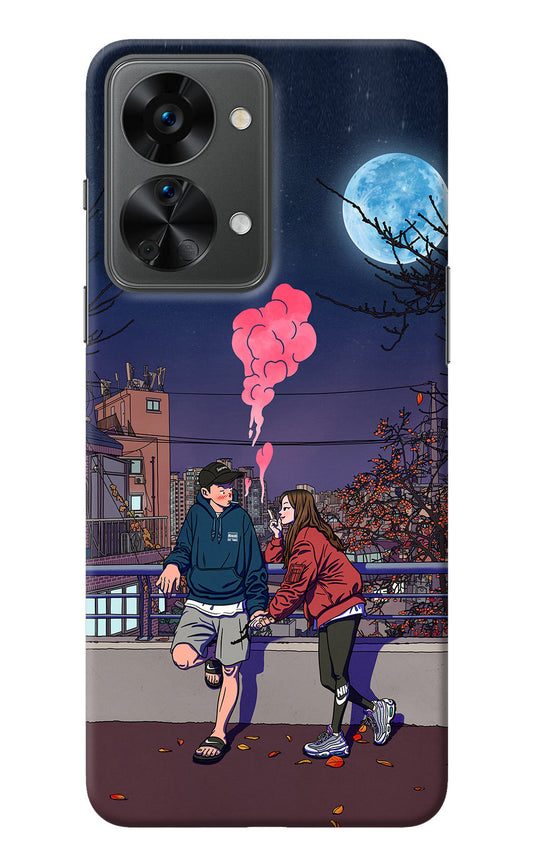 Chilling Couple OnePlus Nord 2T 5G Back Cover