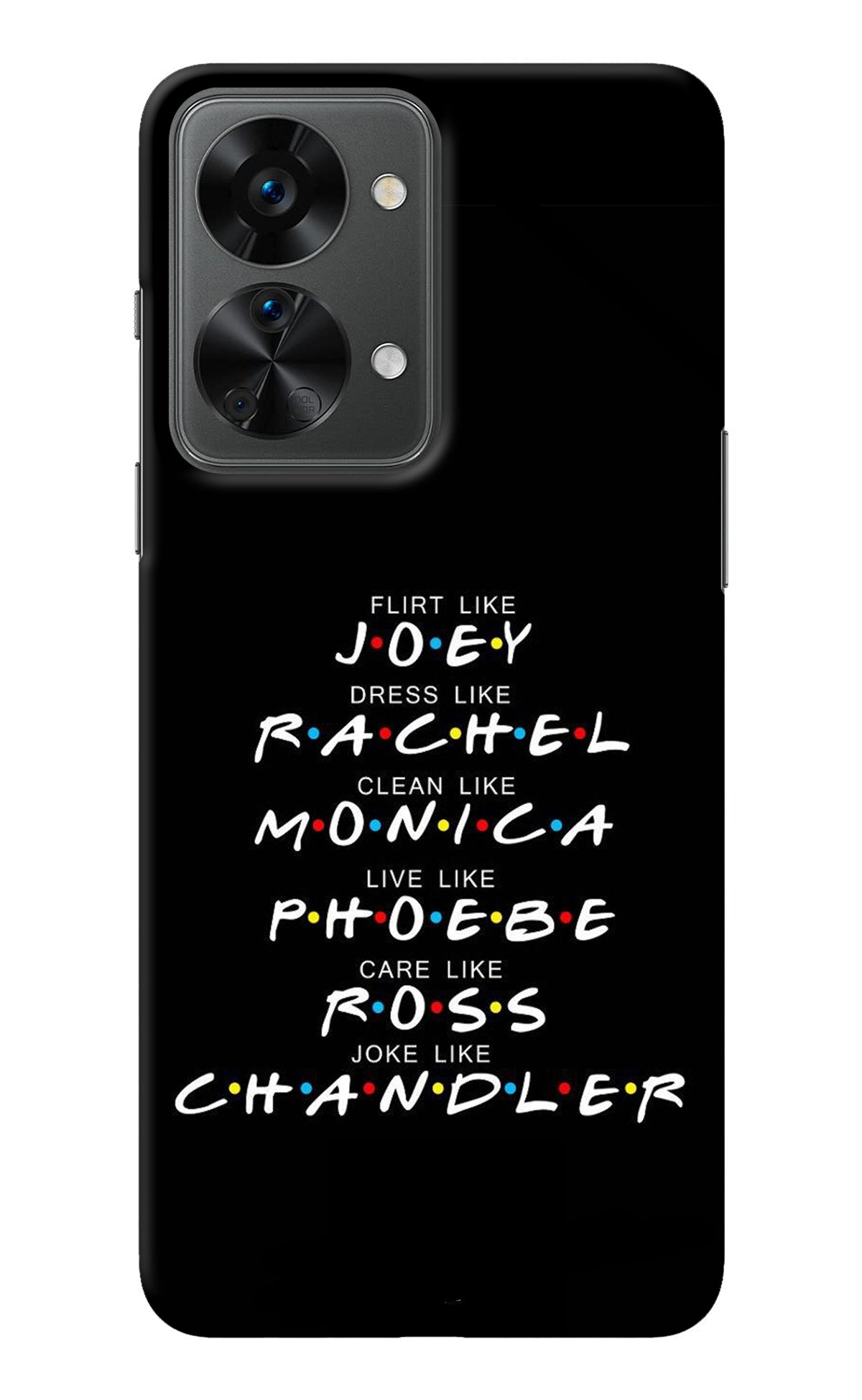 FRIENDS Character OnePlus Nord 2T 5G Back Cover