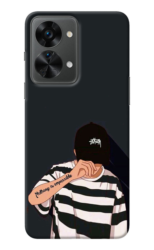 Aesthetic Boy OnePlus Nord 2T 5G Back Cover