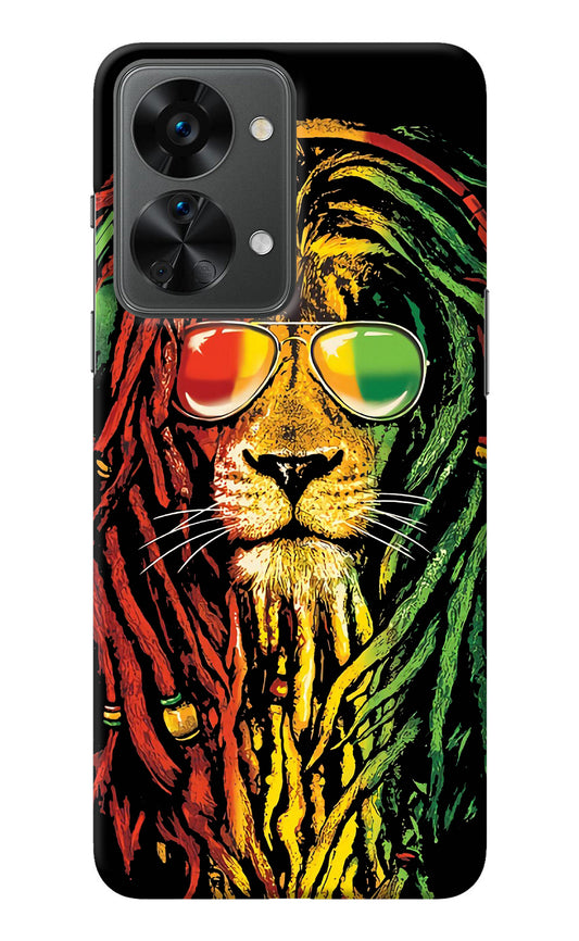 Rasta Lion OnePlus Nord 2T 5G Back Cover